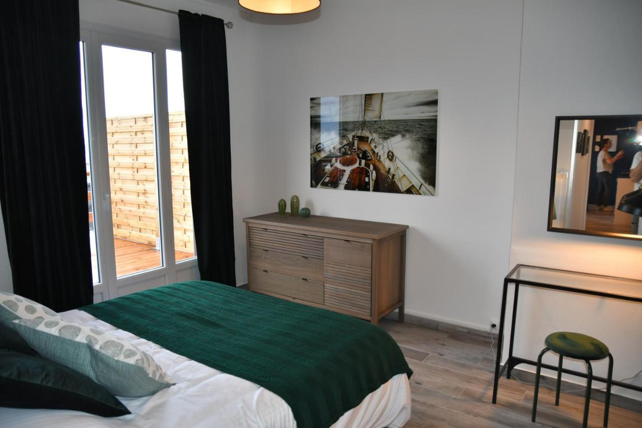 Escale Dieppe Gambetta - Appart Et Studios 2-6 Personnes Vue Ville Et Mer מראה חיצוני תמונה