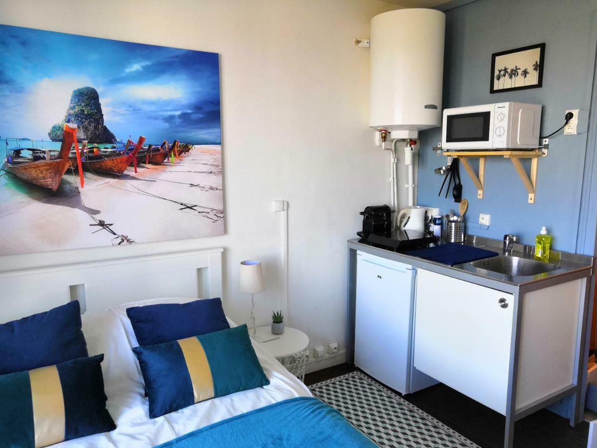 Escale Dieppe Gambetta - Appart Et Studios 2-6 Personnes Vue Ville Et Mer מראה חיצוני תמונה