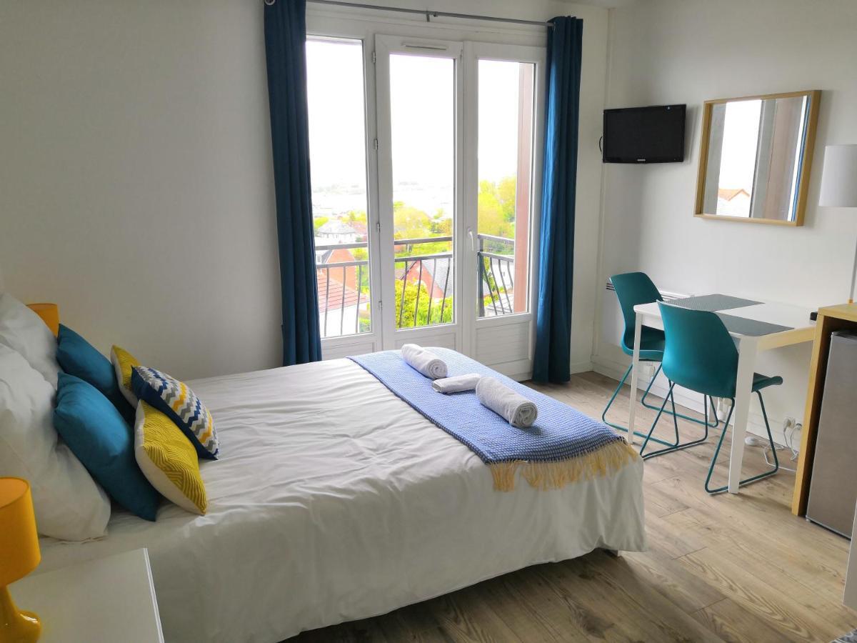 Escale Dieppe Gambetta - Appart Et Studios 2-6 Personnes Vue Ville Et Mer מראה חיצוני תמונה